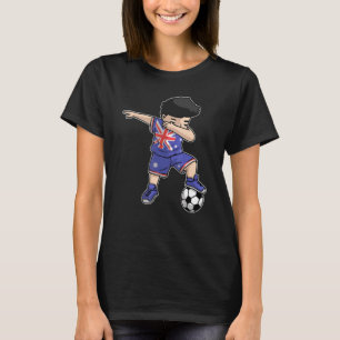 Dabbing Soccer Boy Australien Australian Boys Foo T-Shirt