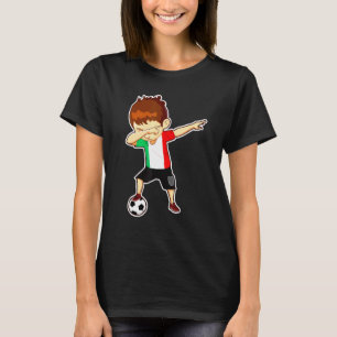 Dabbing Soccer Boy Italien Männer Frauen Kinder It T-Shirt