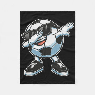 Dabbing Soccer Ll Spieler _2  Fleecedecke