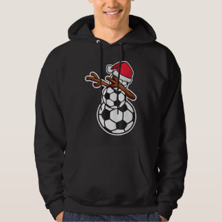Dabbing Soccer Snowman Shirt Weihnachten Pajama