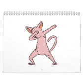 Dabbing Sphynx Cat Kalender (Titelbild)