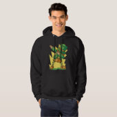 Dabbing St Patricks Day man Hoodie (Vorne ganz)