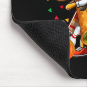 Dabbing Taco Bowling Cinco De Mayo Player Mousepad (Ecke)
