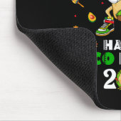 Dabbing Taco Cinco De Mayo 2021 Gesichtsmaske Quar Mousepad (Ecke)