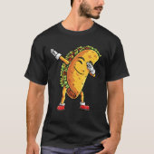 Dabbing Taco Cinco De Mayo Funny Boys Men Mexican T-Shirt (Vorderseite)