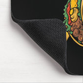 Dabbing Taco Cinco De Mayo Funny Mexic Food Dab Mousepad (Ecke)
