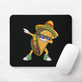 Dabbing Taco Cinco De Mayo Funny Mexic Food Dab Mousepad (Mit Mouse)