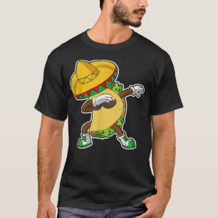 Dabbing Taco Cinco De Mayo Meico T-Shirt