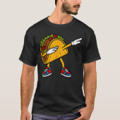 Dabbing Taco Cinco de Mayo Mexican Food Lover Dab T-Shirt (Vorderseite)