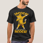 Dabbing Tacocat Spelling Rückwärts Taco Cat Dab T-Shirt (Vorderseite)