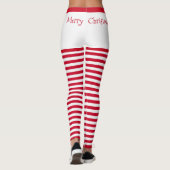 Dabbing Tancing Santa Leggings (Rückseite)