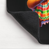 Dabbing Teddy Bär Lucha Libre Cinco De Mayo Mexiko Mousepad (Ecke)