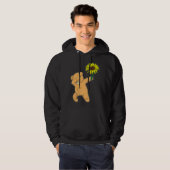 Dabbing Teddy Bär Sonnenblumen Autismus Bewusstsei Hoodie (Vorne ganz)