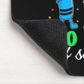 Dabbing Thru Crayon Brighter 100 Day School Studen Mousepad (Ecke)