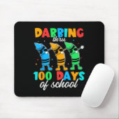 Dabbing Thru Crayon Brighter 100 Day School Studen Mousepad (Mit Mouse)