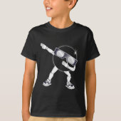 Dabbing Total Solar Eclipse 2024 Totality Dab Kids T-Shirt (Vorderseite)