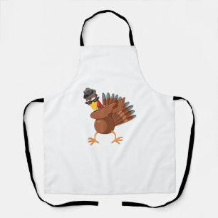 Dabbing Türkei Shirt Erntedank Boys Kinder Männer  Schürze