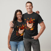 Dabbing Turkey On Chicken Thanksgiving Autumn Lgri T-Shirt (Unisex)