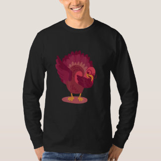 Dabbing Turkey Thanksgiving Day Boys Girls  Dab 20 T-Shirt