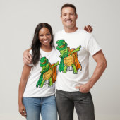 Dabbing Turtle St Patricks Day Boys Leprechaun T-Shirt (Unisex)