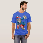 Dabbing Uncle Sam Video Game Controller 4. T-Shirt (Vorne ganz)
