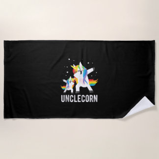 Dabbing Unclecorn, Lustiges Einhorn-Liebhaber-T-Sh Strandtuch