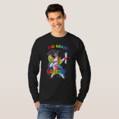Dabbing Unicorn 2nd Grade Nails It Second Grade G T-Shirt (Vorne ganz)