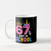 Dabbing Unicorn 67 Days Of School Teachers Kids Bo Kaffeetasse (Links)