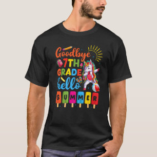 Dabbing Unicorn 7. Klasse Lehrer Student Kinder He T-Shirt