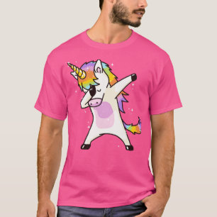Dabbing Unicorn Dab Hip Hop Funny Magic T-Shirt