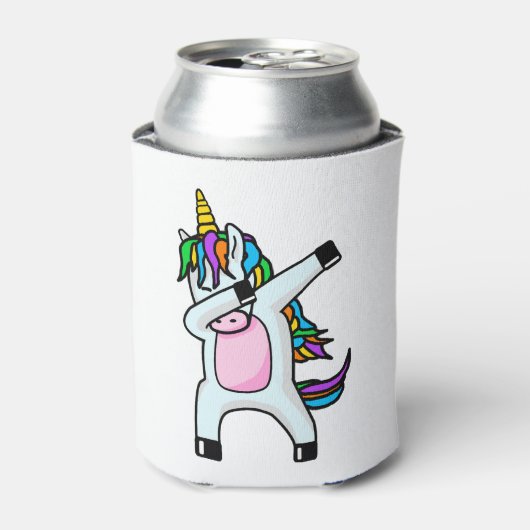 Dabbing unicorn Dab unicorn tanzen Dosenkühler (Kanne Vorderseite)