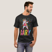 Dabbing Unicorn Gary T-Shirt (Vorne ganz)