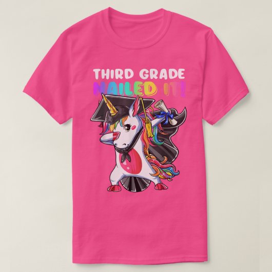 Dabbing Unicorn Gi Gi T-Shirt (Design vorne)