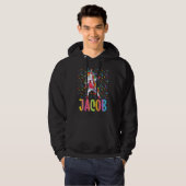Dabbing Unicorn Jacob Hoodie (Vorne ganz)