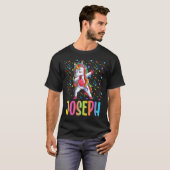 Dabbing Unicorn Joseph T-Shirt (Vorne ganz)