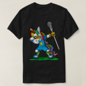 Dabbing Unicorn Lacrosse Player Classic TShirt (Design vorne)