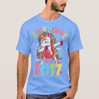 Dabbing unicorn phantastisch seit der Geburtstagsf T-Shirt