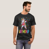 Dabbing Unicorn Raymond T-Shirt (Vorne ganz)