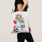 Dabbing Unicorn Soccer Player Tasche (Von Nahem)