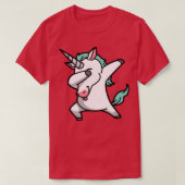 Dabbing Unicorn T-Shirt (Design vorne)