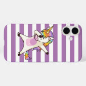 Dabbing Unicorn Telefongehäuse Case-Mate iPhone Hülle (Rückseite (Horizontal))