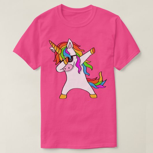 Dabbing Unicorn Unicorn Dab Unicorn Geschenk T-Shirt (Design vorne)