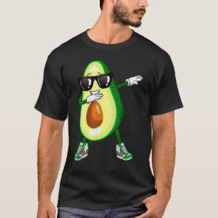 Dabbing Vegan Essen Kinder Frauen T-Shirt