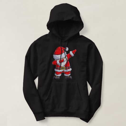 Dabbing Weihnachtsjunge Männer Weihnachten Weihnac Hoodie (Design vorne)