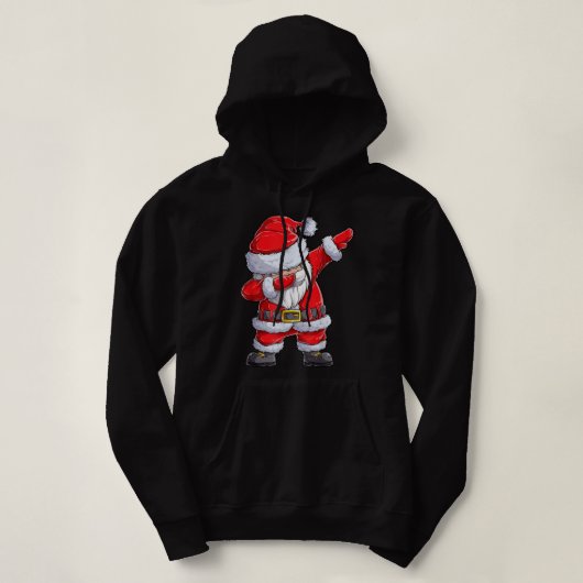 Dabbing Weihnachtsjunge Männer Weihnachten Weihnac Hoodie (Design vorne)