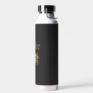 Dabbing Weihnachtsmann Elf Einhorn Weihnachten Kin Trinkflasche