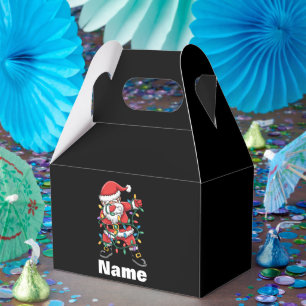 Dabbing Weihnachtsmann Lustiges Personalisiertes W Geschenkschachtel