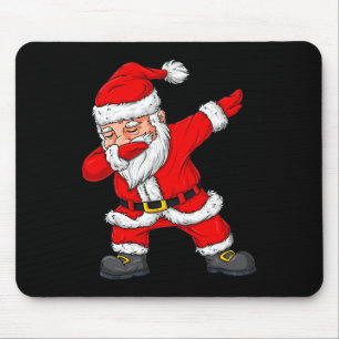 Dabbing Weihnachtsmann Weihnachten Jungen Mädchen  Mousepad