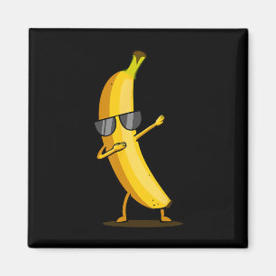 Dabbing Yellow Banana - Dab Funny Dancing Frucht Magnet