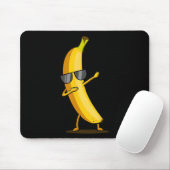 Dabbing Yellow Banana - Dab Funny Dancing Frucht Mousepad (Mit Mouse)